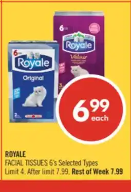Shoppers Drug Mart ROYALE FACIAL TISSUES offer