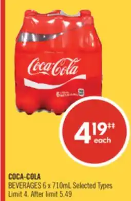 Shoppers Drug Mart COCA-COLA BEVERAGES offer