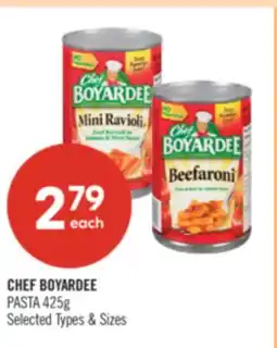 Shoppers Drug Mart CHEF BOYARDEE PASTA offer