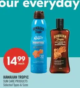 Shoppers Drug Mart HAWAIIAN TROPIC SUN CARE PRODUCTS offer