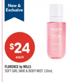 Shoppers Drug Mart FLORENCE by MILLS SOFT GIRL HAIR & BODY MIST offer