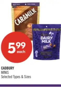 Shoppers Drug Mart CADBURY MINIS offer