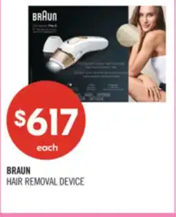 Shoppers Drug Mart BRAUN HAIR REMOVAL DEVICE offer