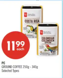 Shoppers Drug Mart PC GROUND COFFEE offer