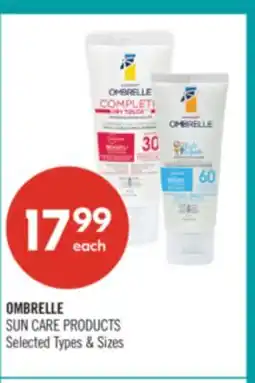 Shoppers Drug Mart OMBRELLE SUN CARE PRODUCTS offer