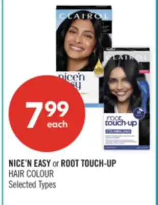 Shoppers Drug Mart NICE'N EASY or ROOT TOUCH-UP HAIR COLOUR offer