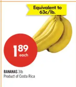 Shoppers Drug Mart BANANAS offer