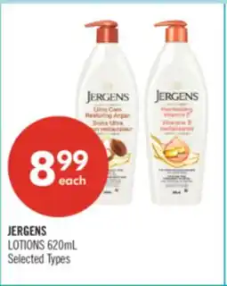 Shoppers Drug Mart JERGENS LOTIONS offer