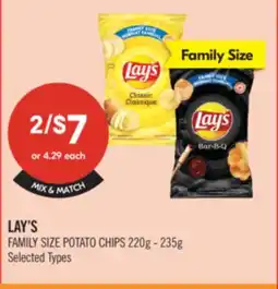 Shoppers Drug Mart LAY'S FAMILY POTATO CHIPS offer
