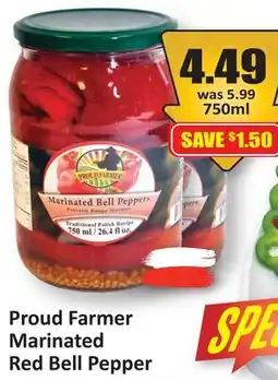 Starsky Proud Farmer Marinated Red Bell Pepper offer