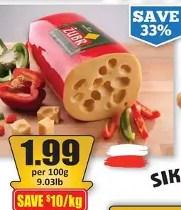 Starsky Zubr Cheese offer