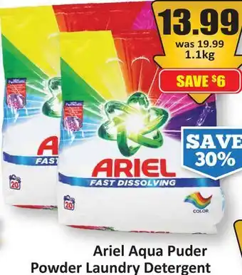 Starsky Ariel Aqua Puder Powder Laundry Detergent offer