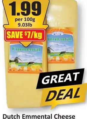 Starsky Dutch Emmental Cheese offer