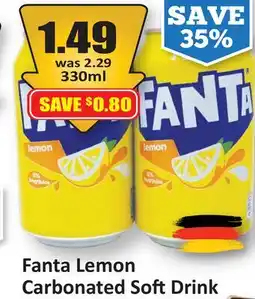 Starsky Fanta Lemon Carbonated Soft Drink offer