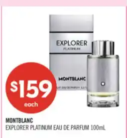 Shoppers Drug Mart MONTBLANC EXPLORER PLATINUM EAU DE PARFUM offer