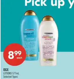 Shoppers Drug Mart OGX LOTIONS offer