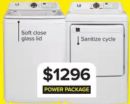 Leon's L2 White Top Load Electric Washer (4.7 Cu.ft) - LT47A3AWW offer