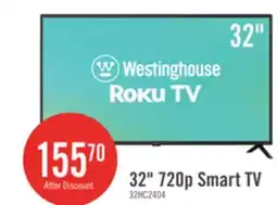 The Brick Westinghouse 32 HD Roku Smart TV offer