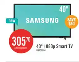 The Brick Samsung 40 Full HD F6000 4K Smart TV offer