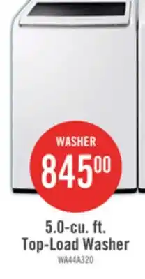 The Brick Samsung 5.1 Cu. Ft. Top-Load Washer - White - WA44A3205AW/A4 offer