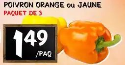 Marche Salaberry Poivron Orange ou Jaune offer