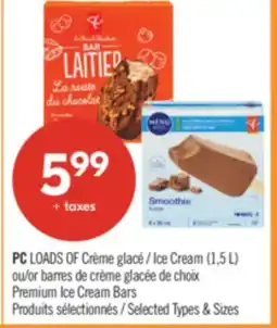 Pharmaprix Premium Ice Cream Bars (1,5L) offer