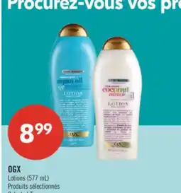 Pharmaprix OGX Lotions offer