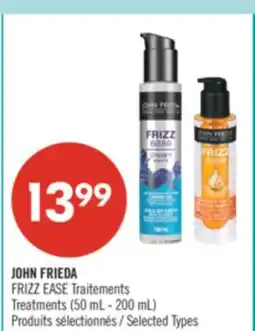 Pharmaprix JOHN FRIEDA FRIZZ EASE Treatments offer
