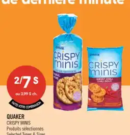 Pharmaprix QUAKER CRISPY MINIS offer