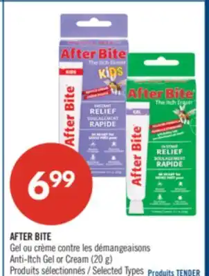 Pharmaprix AFTER BITE Anti-Itch Gel or Cream offer