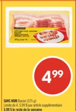 Pharmaprix NO NAME Bacon offer