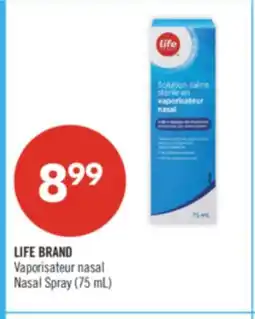 Pharmaprix LIFE BRAND Nasal Spray offer