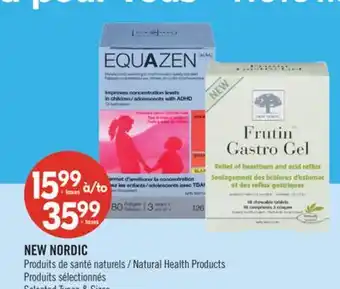Pharmaprix NEW NORDIC Natural Health Products offer