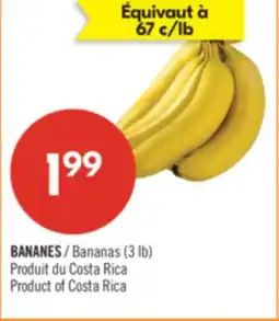 Pharmaprix Bananas offer