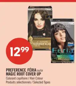 Pharmaprix PREFERENCE, FÉRIA or MAGIC ROOT COVER UP Hair Colour offer