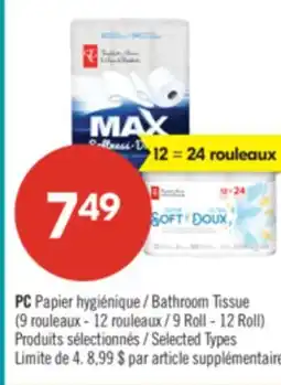 Pharmaprix PC Bathroom Tissue offer