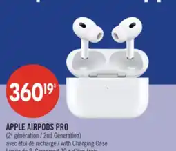 Pharmaprix APPLE AIRPODS PRO (2nd Generation) with Charging Case offer