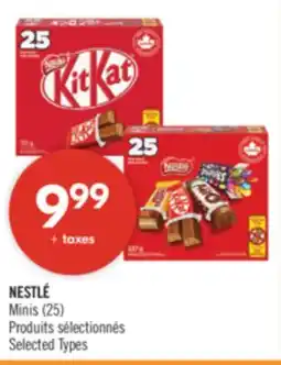 Pharmaprix NESTLÉ Minis offer