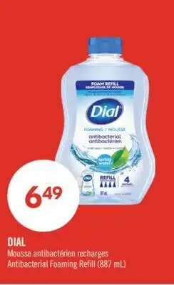 Pharmaprix DIAL Antibacterial Foaming Refill offer