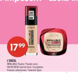 Pharmaprix L'ORÉAL INFALLIBLE Powder or FRESH WEAR Foundation offer