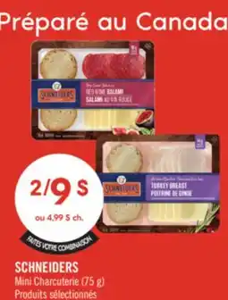 Pharmaprix SCHNEIDERS Mini Charcuterie offer
