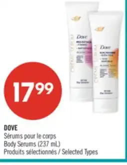 Pharmaprix DOVE Body Serums (237 mL) offer