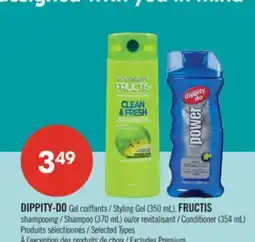 Pharmaprix DIPPITY-DO Styling Gel (350 mL), Shampoo (370 mL) or Conditioner (354 mL) offer