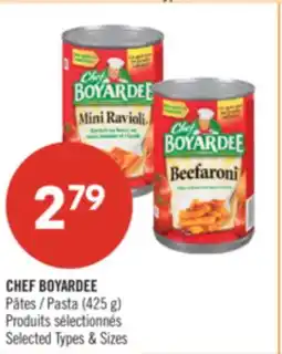 Pharmaprix CHEF BOYARDEE Pasta offer