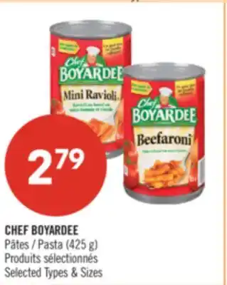 Pharmaprix CHEF BOYARDEE Pasta offer