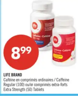 Pharmaprix LIFE BRAND Caffeine Regular (100) or Caffeine Regular (100) offer