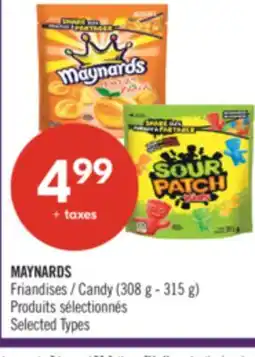 Pharmaprix MAYNARDS Candy offer