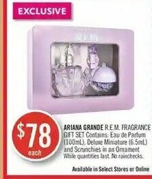 Shoppers Drug Mart Ariana grande offer