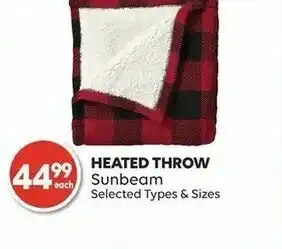Shoppers Drug Mart Heated throw offer