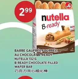 Kim Phat NUTELLA B-READY CHOCOLATE FILLED WAFER BAR offer